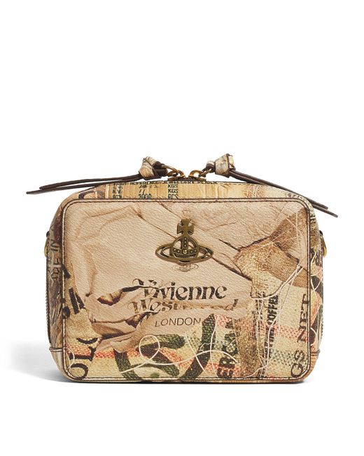 未使用☆MELIH CAMERA BAG☆Vivienne Westwood Vivienne Westwood Rubbish Print Melih Camera Bag in Metallic | Lyst