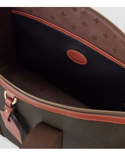 Mulberry Brown Heritage Clipper Holdall for men
