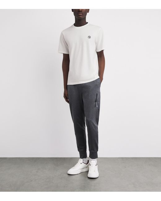 vuori White Logo Gamepoint T-Shirt for men