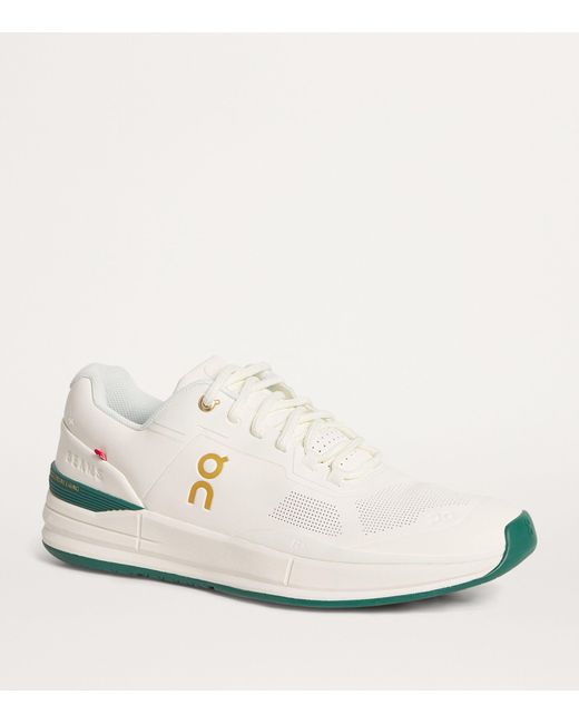 On x BEAMS ☆ THE ROGER Pro ‘White Green’ Men's THE ROGER Pro Beams | White | On United States