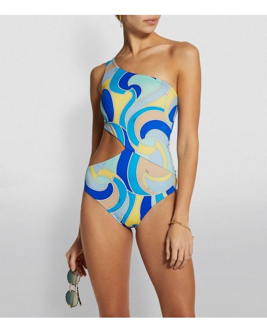 Emilio Pucci Acapulco Print Swimsuit