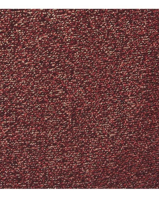 Falke Red Shiny Socks