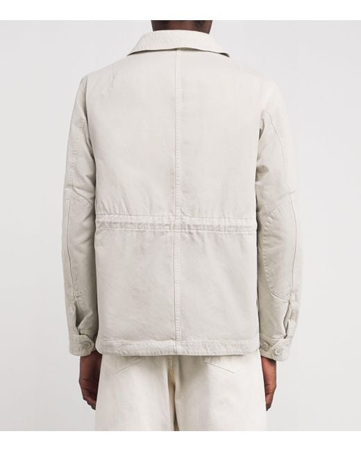 Belstaff White Cotton Cs60 Field Jacket for men