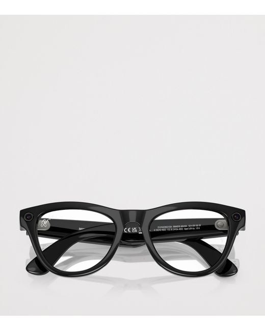 Ray-Ban Black X Meta Skyler Sunglasses