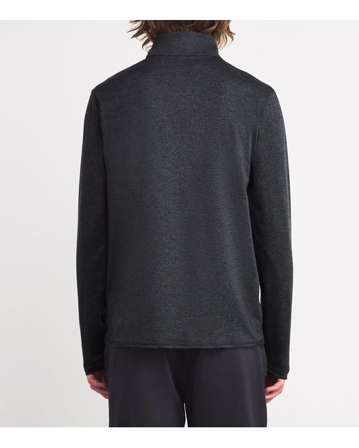 vuori Blue Dreamknit Ponto Quarter-Zip Sweatshirt for men