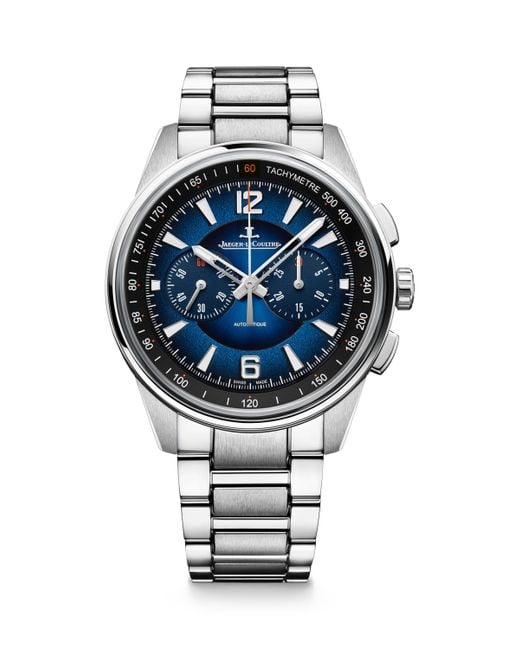Jaeger-lecoultre Gray Stainless Steel Polaris Chronograph Watch for men
