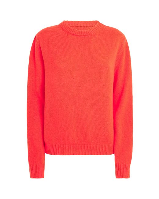 Suzie Kondi Red Cashmere Kismet Sweater