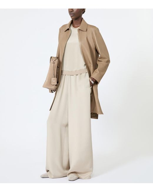 Max Mara Natural Silk-Cashmere Tank Top
