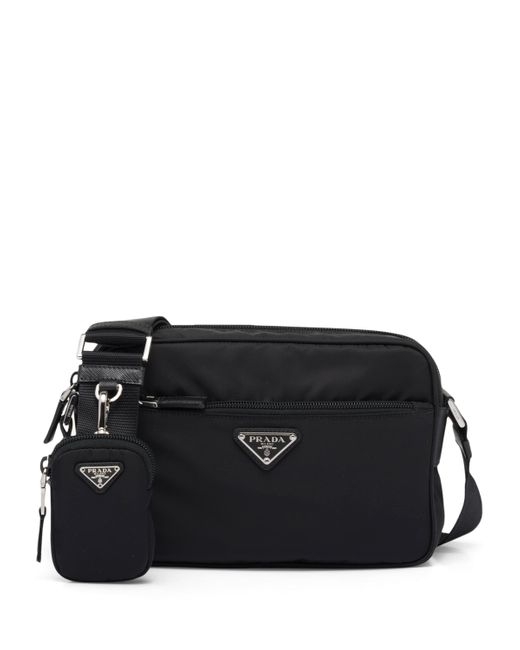 Prada Black Re-Nylon Nylon Shoulder Bag