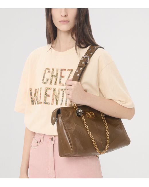 Valentino Natural Cotton Chez T-Shirt
