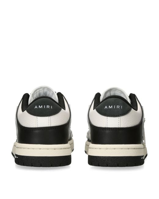 Amiri Black Skel Low-top Sneakers