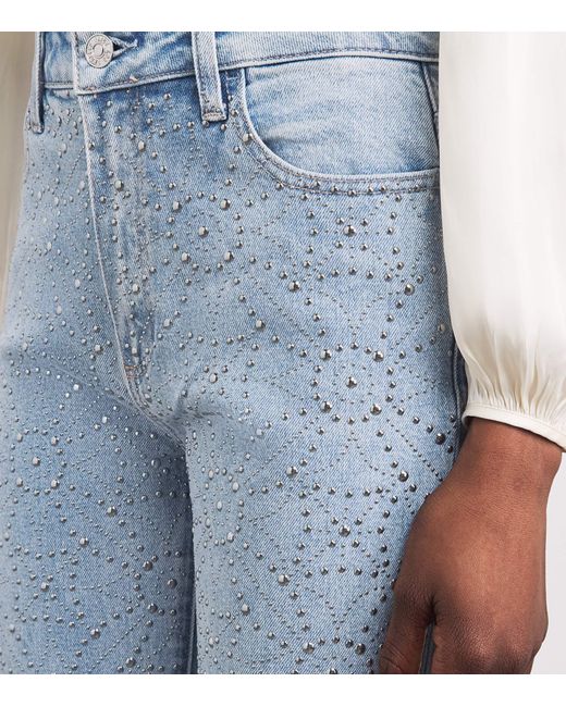 PAIGE Blue Sofia Flared Jeans