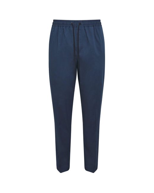 Fusalp Blue Cotton-Blend Aymeroc Trousers for men
