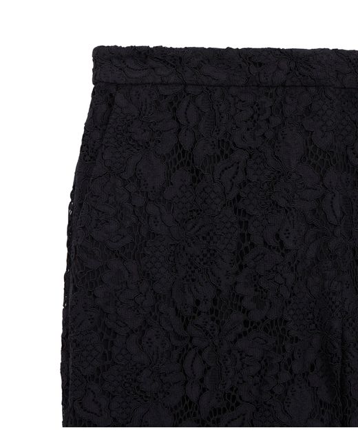 The Kooples Black Lace Trousers