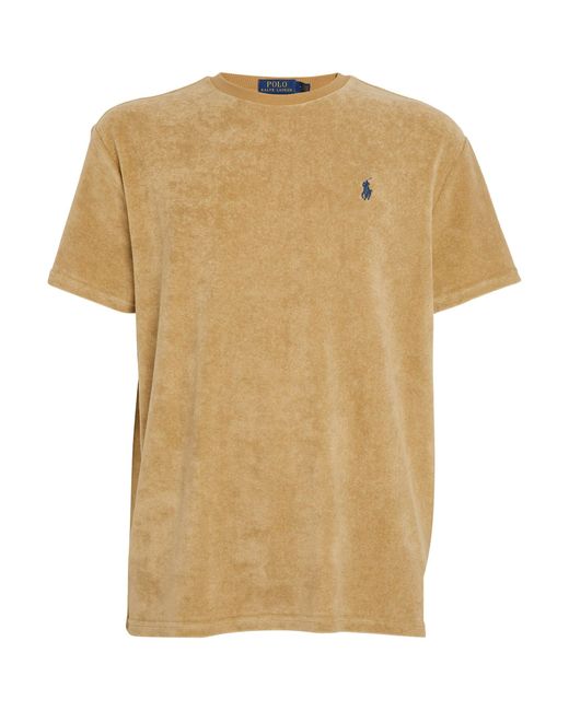Polo Ralph Lauren Natural Terry Towelling Logo T-shirt for men