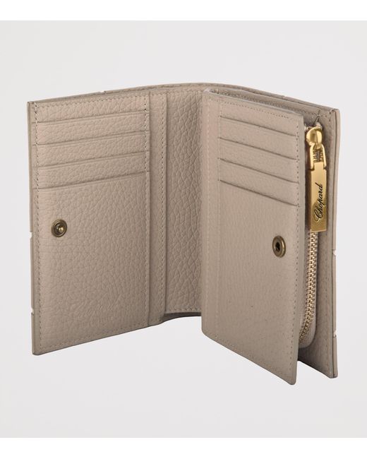 Chopard Natural Medium Leather Diamond Wallet