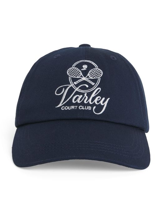 Varley Blue Cotton Noa Club Cap