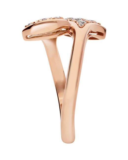 BVLGARI Metallic And Diamond Divas' Dream Ring