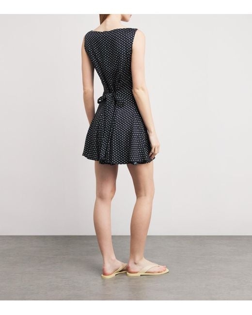 doen blue mini dress Doen Blue Mini Slip Dress by Doen