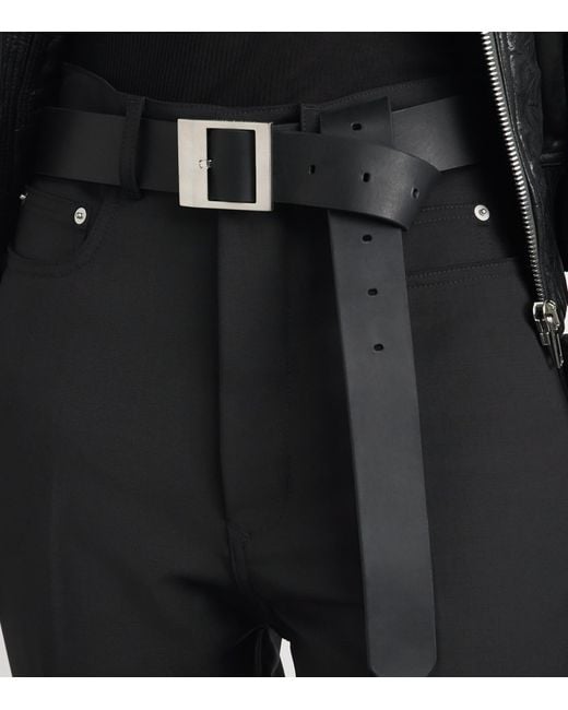 Rick Owens Black Bolan Bootcut Jeans