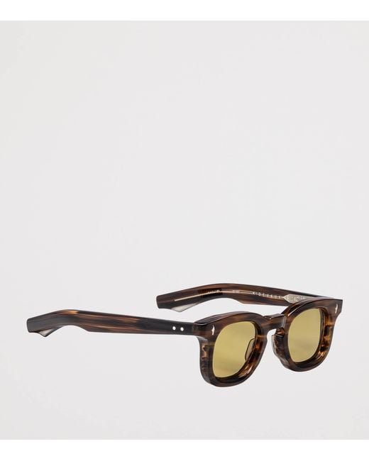 Jacques Marie Mage Black Acetate Devaux Sunglasses for men
