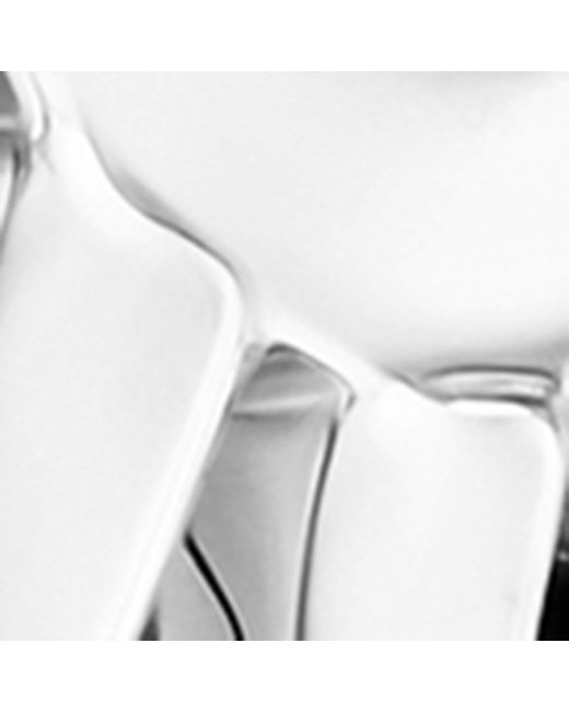 Maria Tash White Metal Mohawk Hoop Earring