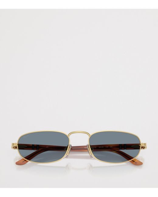 Persol Blue Po1028S Pillow Sunglasses