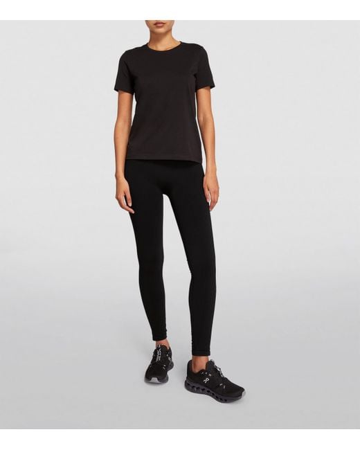 Falke Black Seamless Shaping Leggings