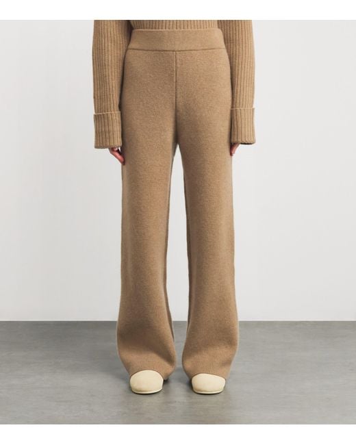 LeKasha Organic Cashmere India Trousers In Natural Lyst UK lekasha-organic-cashmere-india-trousers-in-natural-lyst-uk