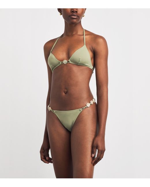 Eres Green Alva Bikini Top