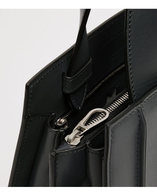 Max Mara Black Medium Whitney Top-Handle Bag