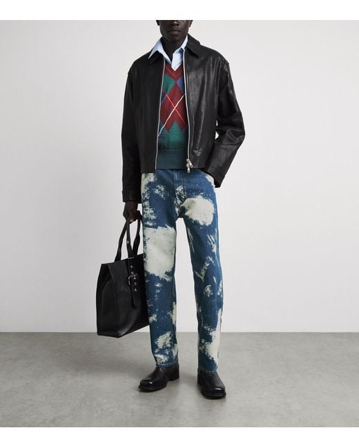Vivienne Westwood Blue Ranch Straight Jeans for men