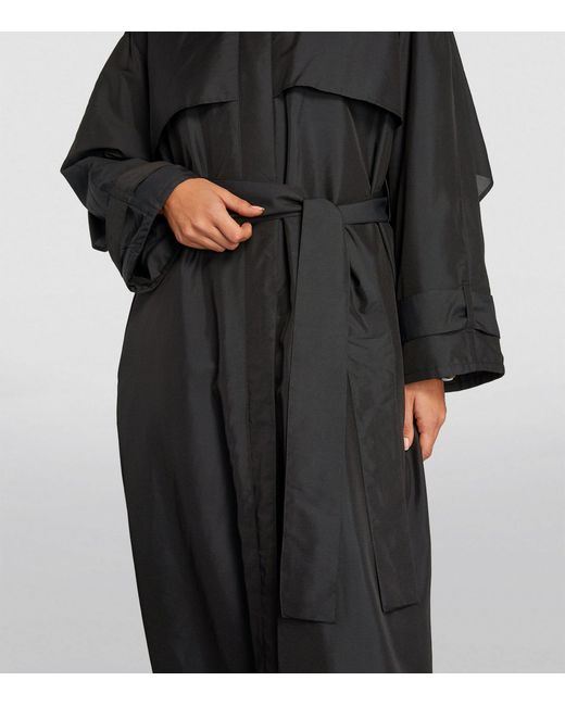 Joseph Black Silk-nylon Clovis Coat