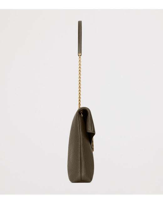 Saint Laurent Metallic Extra-Large Cassandre Envelope Pouch