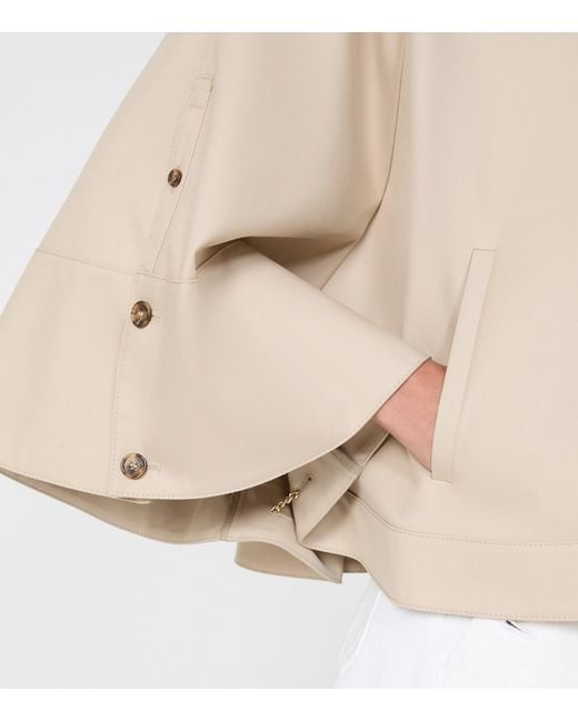 Max Mara Natural Cotton Cropped Jacket