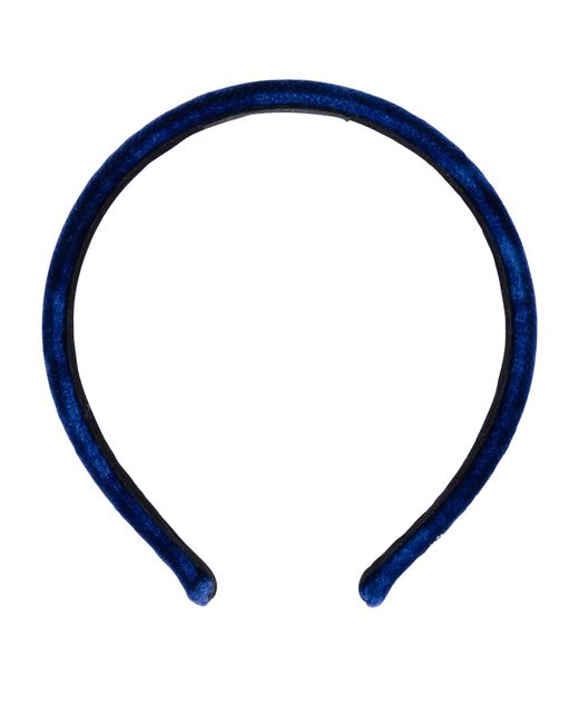 Alexandre De Paris Blue Velvet Timeless Ella Headband