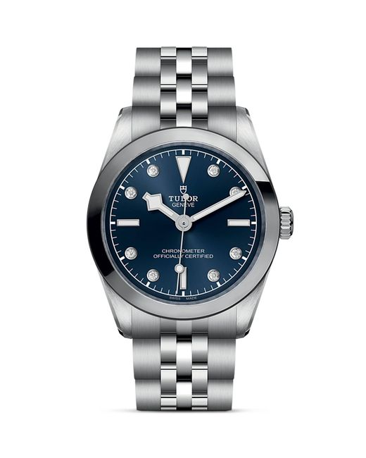 Tudor Metallic Bay One Stainless Steel And Diamond Watch