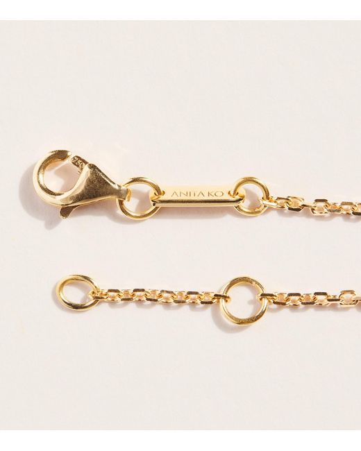 Anita Ko Natural And Diamond Chain Bracelet