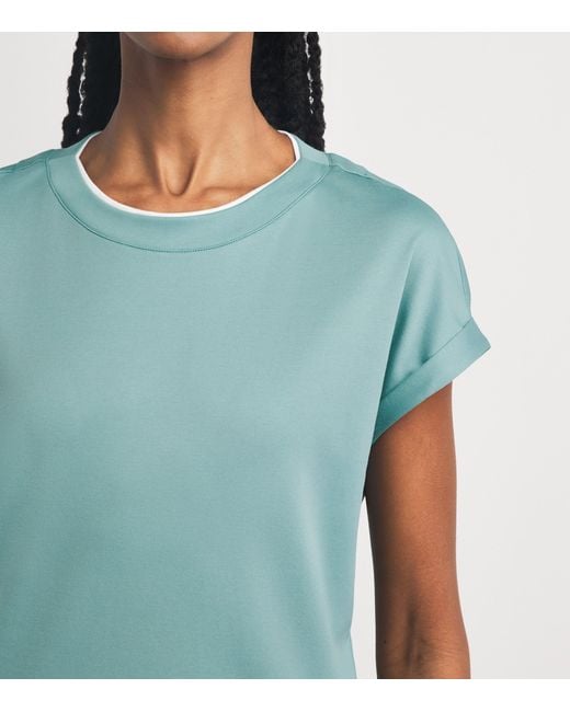 Eleventy Blue Cotton T-Shirt
