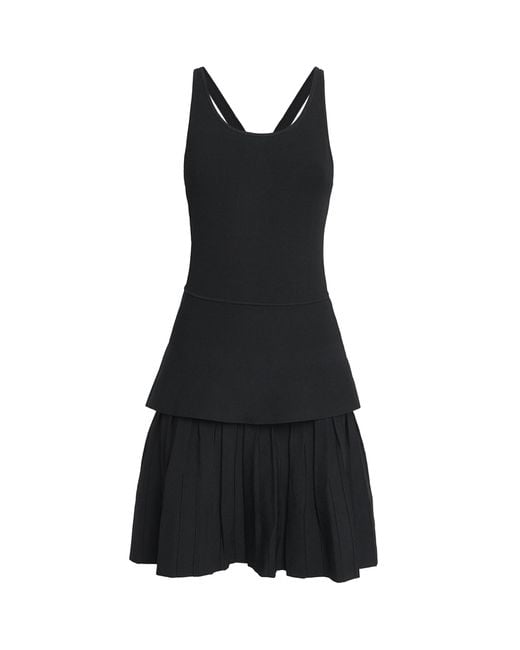 Claudie Pierlot Black Knitted Mini Dress