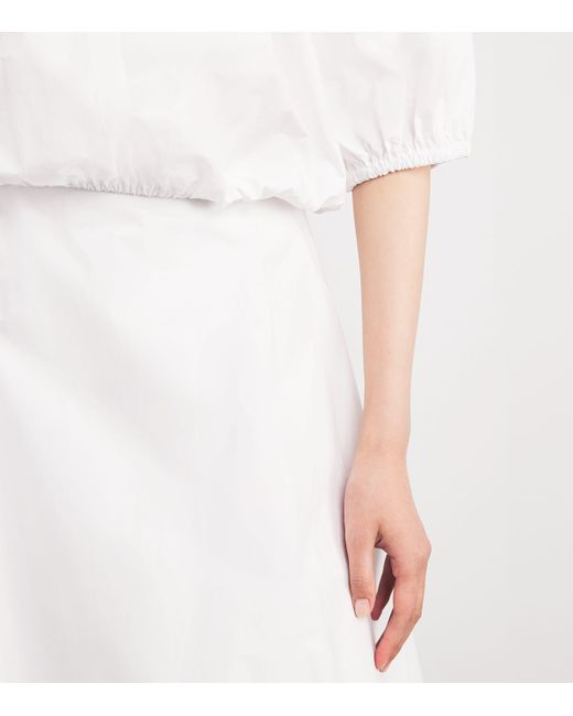 By Malene Birger White Organic Cotton Lelow Blouse