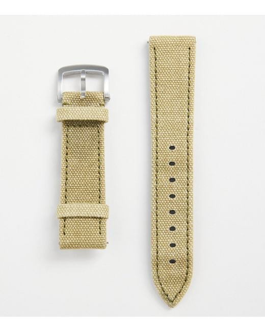 Polo Ralph Lauren Green Canvas Watch Strap
