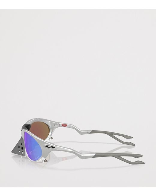 Oakley Blue Plantaris Oval Sunglasses for men
