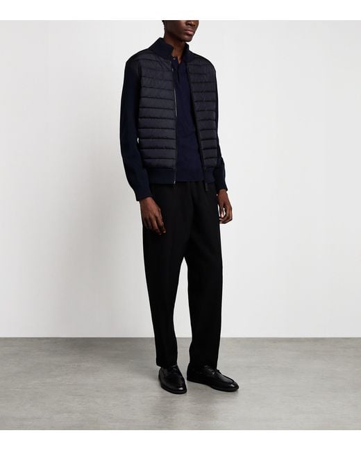 Canada Goose Blue Hybridge Jacket for men