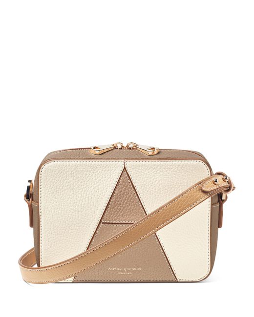 Aspinal Natural Leather Camera Bag
