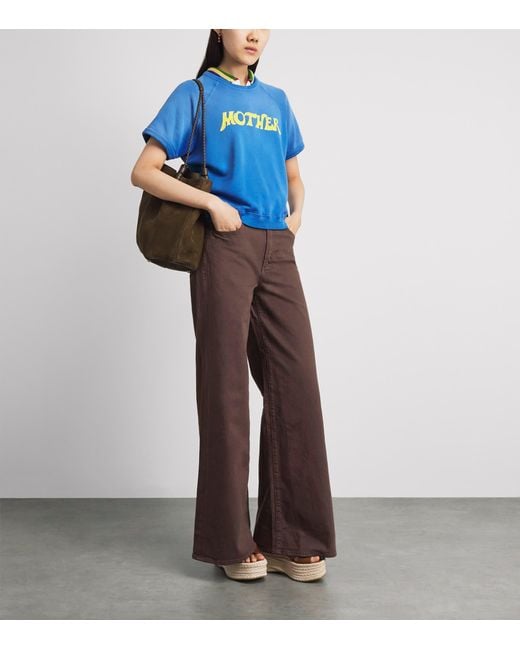 Mother Brown The Undercover Sneak Jeans