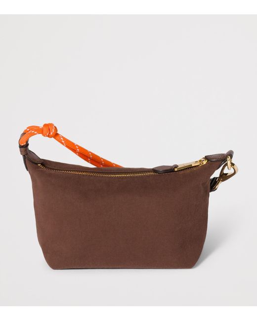 Miu Miu Brown Gabardine Pouch