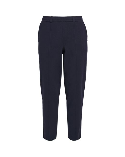 Falke Blue Organic Cotton Milano Trousers for men