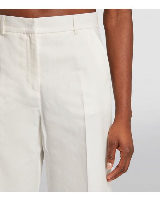 Weekend by Maxmara White Lontra Tailored Trousers