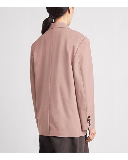 ME+EM Pink Oversized Blazer